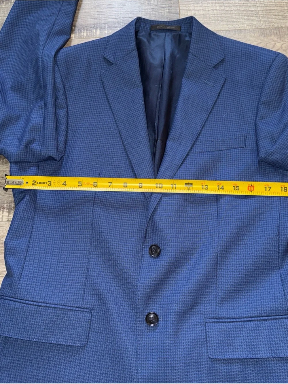 Calvin Klein slim fit Men's Blue Two-Button Blazer size 40R